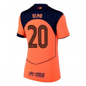Fotbalové Dres Barcelona Dani Olmo #20 Dámské Třetí Oblečení 2025-26 Krátký Rukáv